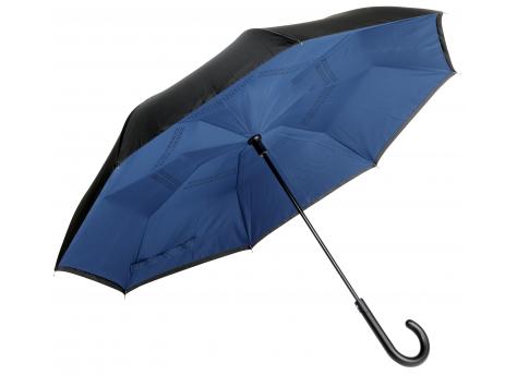 Автоматический зонт OPPOSITE, черный, темно-синий NTEU7-93932