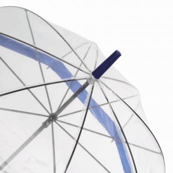 Зонт куполообразной формы HONEYMOON, синий, прозрачный NTEU7-93400
