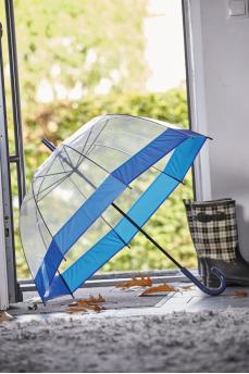Зонт куполообразной формы HONEYMOON, синий, прозрачный NTEU7-93400