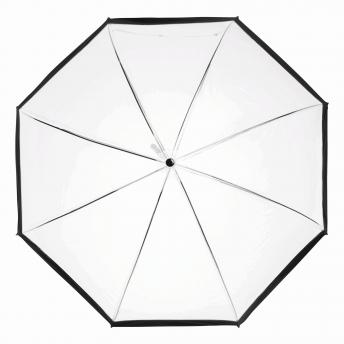 Зонтик куполообразной формы HONEYMOON, черный, прозрачный NTEU7-93401