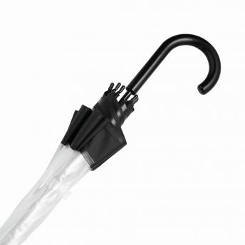 Зонтик куполообразной формы HONEYMOON, черный, прозрачный NTEU7-93401