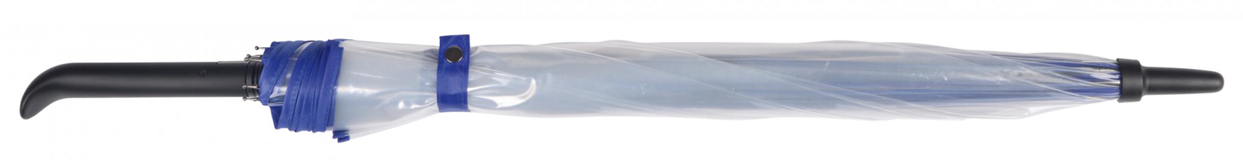 Автоматический зонт VIP, синий, прозрачный NTEU7-92836