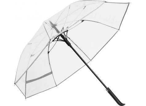 Автоматический зонт VIP, прозрачный, белый NTEU7-92838