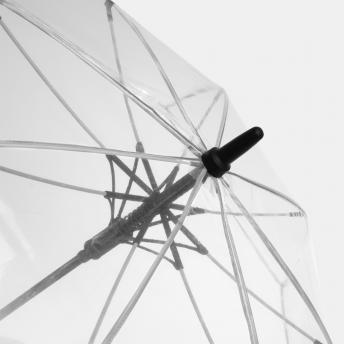 Автоматический зонт VIP, прозрачный, белый NTEU7-92838
