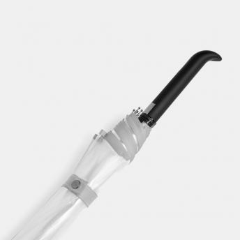 Автоматический зонт VIP, прозрачный, белый NTEU7-92838