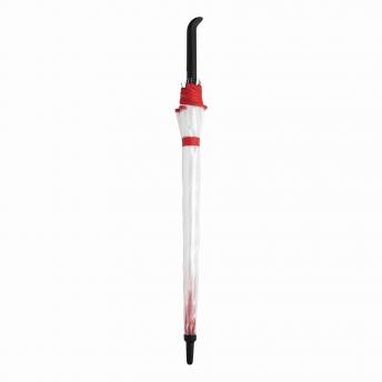 Автоматический зонт VIP, красный, прозрачный NTEU7-92839