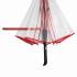 Автоматический зонт VIP, красный, прозрачный NTEU7-92839