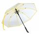 Автоматический зонт VIP, прозрачный, желтый NTEU7-92840