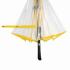 Автоматический зонт VIP, прозрачный, желтый NTEU7-92840