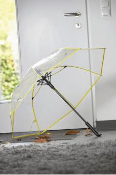 Автоматический зонт VIP, прозрачный, желтый NTEU7-92840