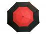 Зонт из стекловолокна MONSUN, черный, красный NTEU7-93956