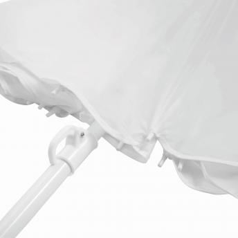 Пляжный зонт SUNFLOWER, белый NTEU7-93981