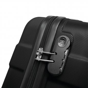 Чемодан-тележка MONZA, черный NTEU7-94001