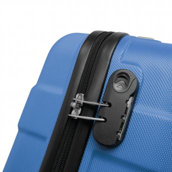 Чемодан-тележка MONZA, синий NTEU7-94002