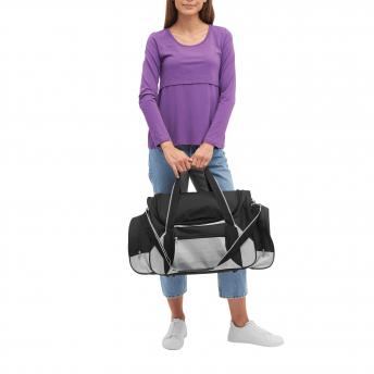 Дорожная сумка ICELAND, черная, серая NTEU7-94013