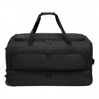 Дорожная сумка-тележка BERGEN, черная NTEU7-93519