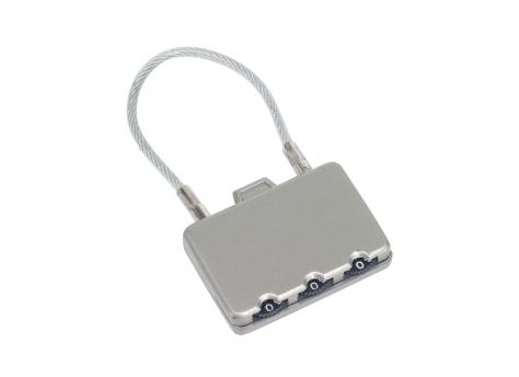 Кодовый замок CLOSE, серебристый NTEU7-93523