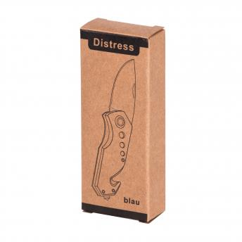 Аварийный карманный нож DISTRESS, черный, синий NTEU7-94045