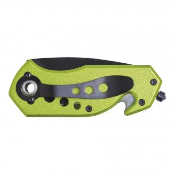 Аварийный карманный нож DISTRESS, черный, зеленый NTEU7-94046