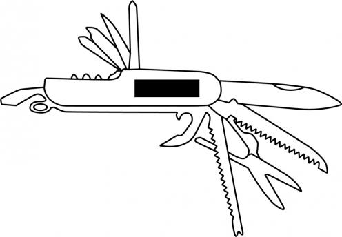 Карманный нож BAMBOO HELPER NTEU7-501123
