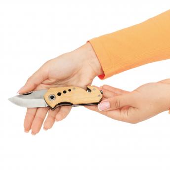 Карманный нож BAMBOO HIT, коричневый NTEU7-501124