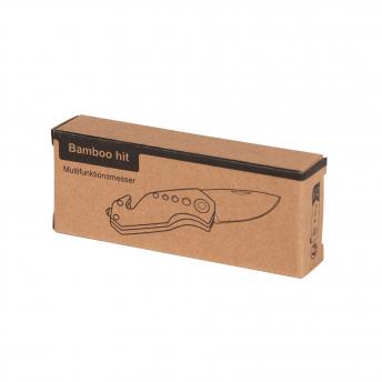 Карманный нож BAMBOO HIT, коричневый NTEU7-501124