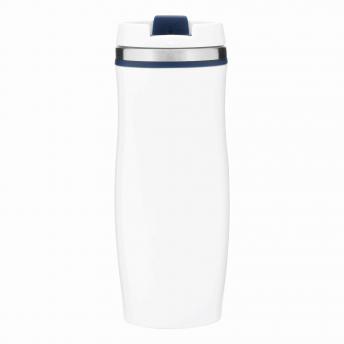 Кружка дорожная двустенная CREMA, синяя NTEU7-94071