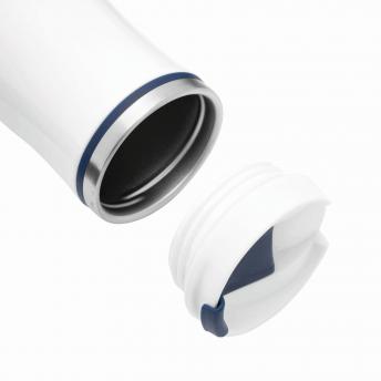 Кружка дорожная двустенная CREMA, синяя NTEU7-94071