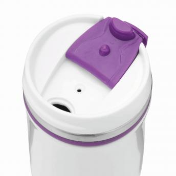 Дорожная кружка с двойными стенками CREMA, liliacc NTEU7-94076