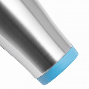 Колба двустенная LUNGO, синяя, серебристая NTEU7-94078