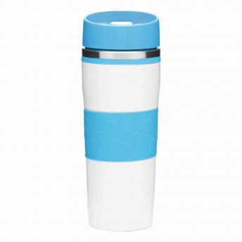 Колба двустенная ARABICA, голубая, белая NTEU7-94089