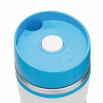 Колба двустенная ARABICA, голубая, белая NTEU7-94089