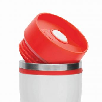 Термокружка ARABICA, красный, белый NTEU7-94090