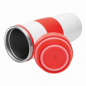 Термокружка ARABICA, красный, белый NTEU7-94090