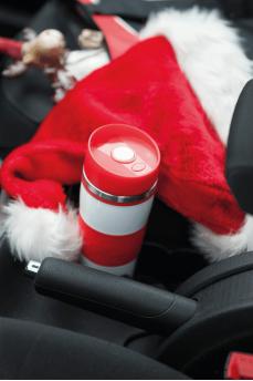 Термокружка ARABICA, красный, белый NTEU7-94090