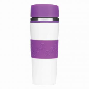 Колба двустенная ARABICA, liliacc, белая NTEU7-94091