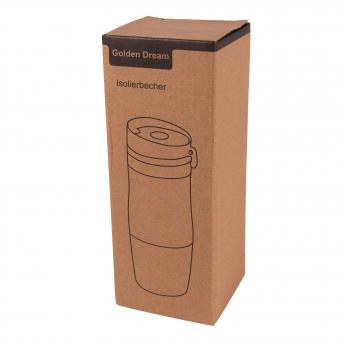 Термокружка GOLDEN DREAM, черная, светло-зеленая NTEU7-94093