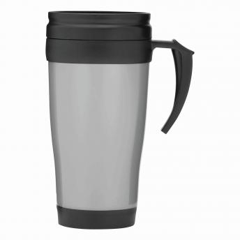 Кружка дорожная двустенная WARM-UP, серая NTEU7-165828