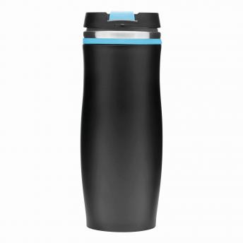 Термокружка DARK CREMA, черный, синий NTEU7-94105