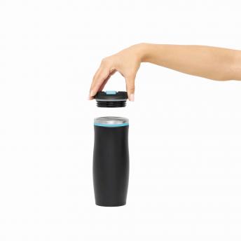 Термокружка DARK CREMA, черный, синий NTEU7-94105