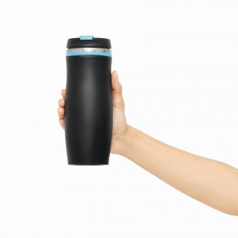 Термокружка DARK CREMA, черный, синий NTEU7-94105