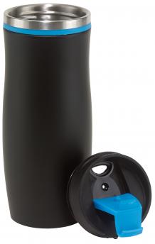 Термокружка DARK CREMA, черный, синий NTEU7-94105