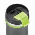Кружка дорожная двустенная DARK CREMA, черный, зеленый NTEU7-94107