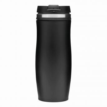 Кружка дорожная двустенная DARK CREMA, черная NTEU7-94108