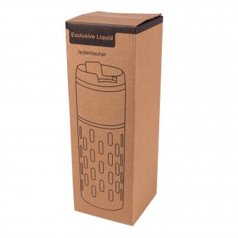 Дорожная кружка EXCLUSIVE LIQUID с двойными стенками, черная NTEU7-94119