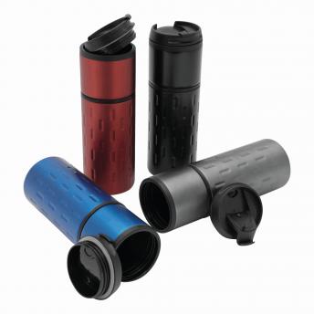 Дорожная кружка EXCLUSIVE LIQUID с двойными стенками, черная NTEU7-94119