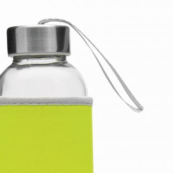 Стеклянная бутылка TAKE WELL, яблочно-зеленая, прозрачная NTEU7-93269