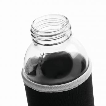 Стеклянная бутылка "Хорошо" черная NTEU7-93280