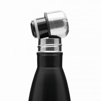 Вакуумный флакон с двойными стенками GOLDEN TASTE, черный NTEU7-113516