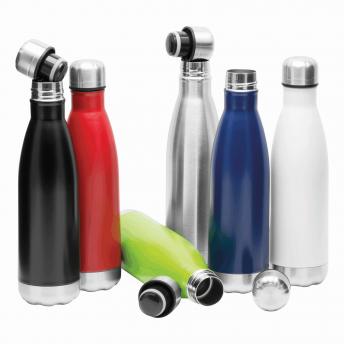 Вакуумный флакон с двойными стенками GOLDEN TASTE, синий NTEU7-113518